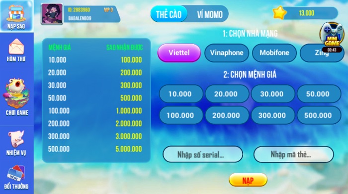 Bắn cá 5 sao | Tải Bắn cá 5 sao APK IOS mới nhất | Đánh giá game