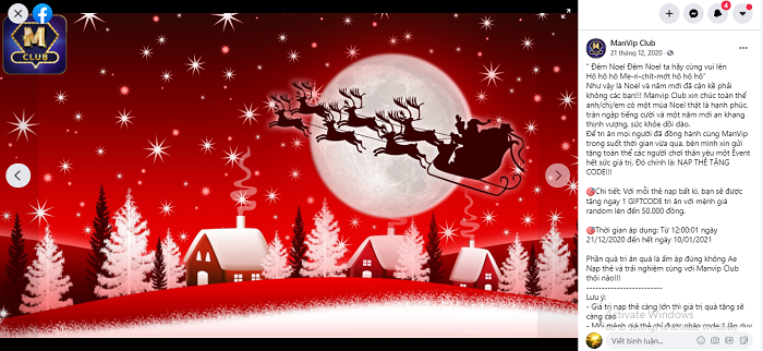 Khuyến mãi Manvip - Đăng ký ngay nhận luôn giftcode tân thủ tiền mặt