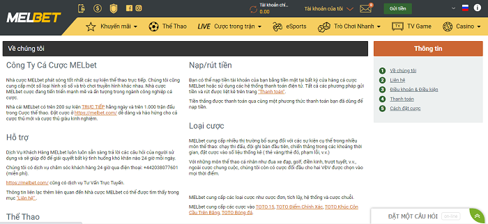 Melbet | Link vào Melbet mới nhất | Đánh giá nhà cái Melbet