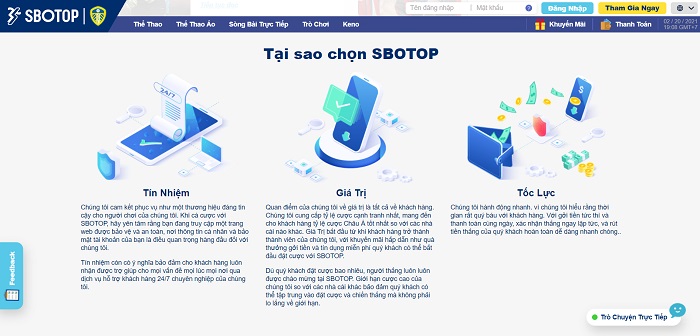 Sbotop | Link vào Sbotop mới nhất | Đánh giá nhà cái Sbotop