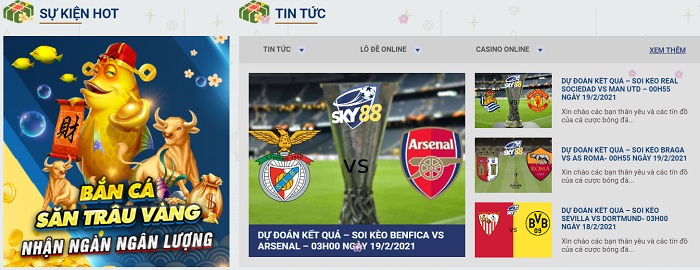 Sky88 | Link vào Sky88 mới nhất | Đánh giá nhà cái Sky88