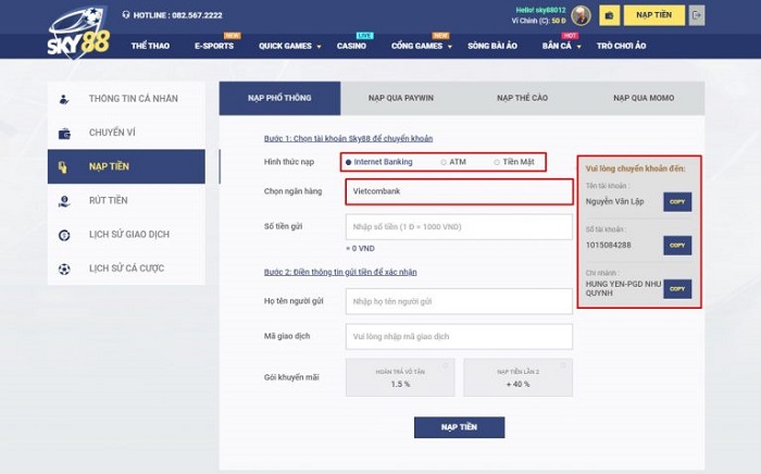 Sky88 | Link vào Sky88 mới nhất | Đánh giá nhà cái Sky88