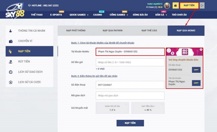 Sky88 | Link vào Sky88 mới nhất | Đánh giá nhà cái Sky88