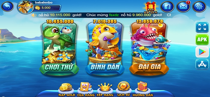 123 Săn Cá | Tải 123 Săn Cá APK IOS mới nhất | Đánh giá game