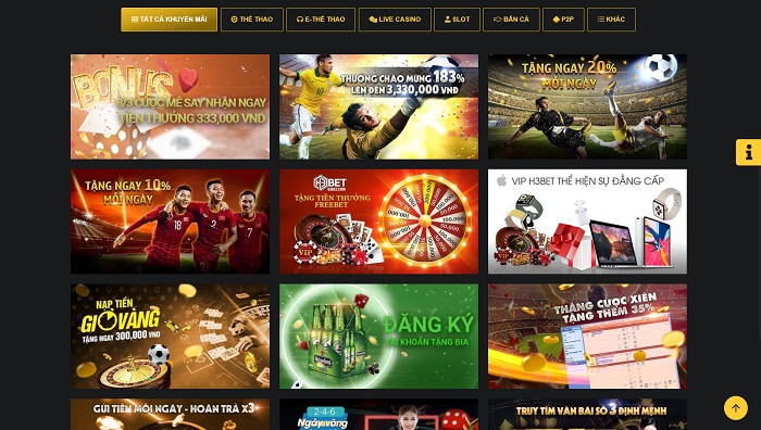 H3bet | Link vào H3bet mới nhất | Đánh giá nhà cái H3bet