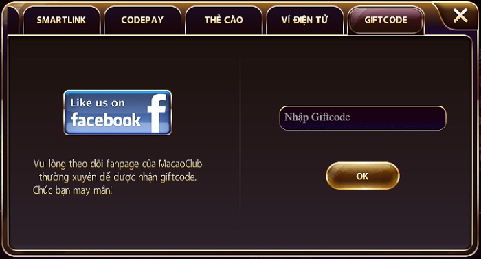 Hướng dẫn cách nhận giftcode Manclub