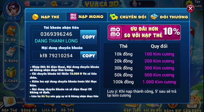 Vua Cá 3D | Tải Vua Cá 3D APK IOS mới nhất | Đánh giá game