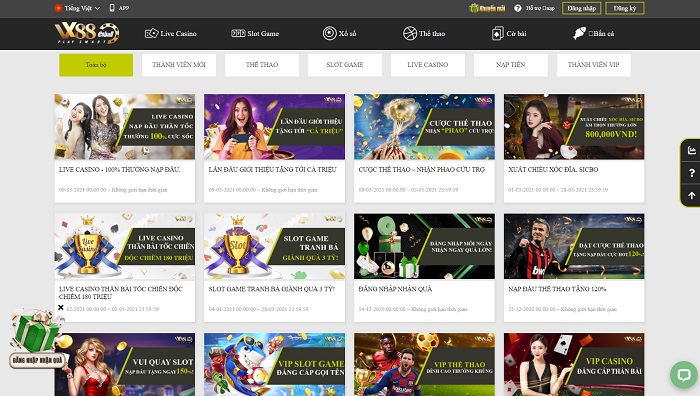 Vx88 | Link vào Vx88 mới nhất | Đánh giá nhà cái Vx88