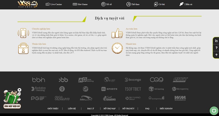 Vx88 | Link vào Vx88 mới nhất | Đánh giá nhà cái Vx88