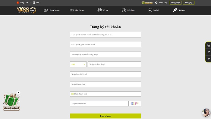 Vx88 | Link vào Vx88 mới nhất | Đánh giá nhà cái Vx88