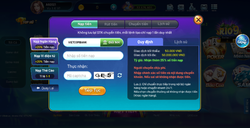 khuyến mãi lộc win