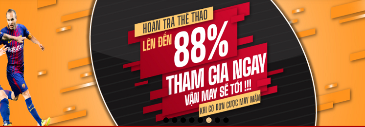 Hoàn Trả 88% Cược Thua Thể Thao nhà cái LIXI88