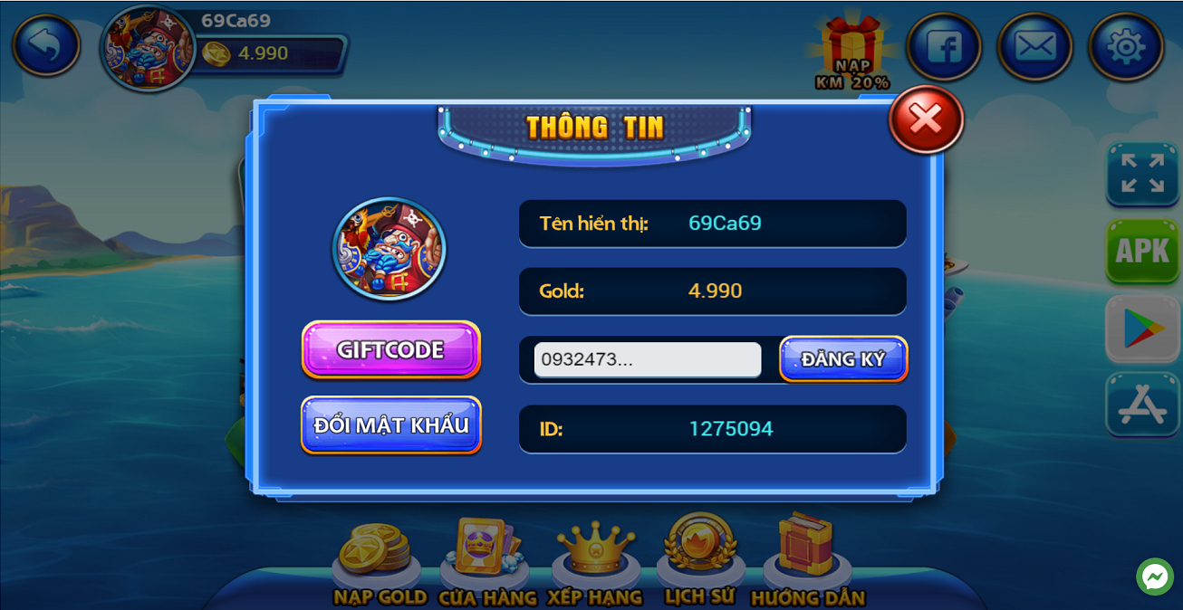 Cá 69 Club| Săn Cá Làm Đại Gia|