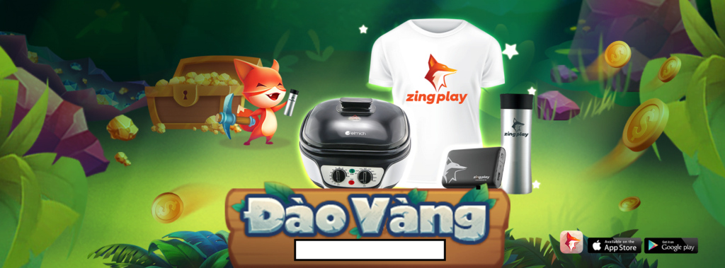 đào kho báu cổng game ZIngplay