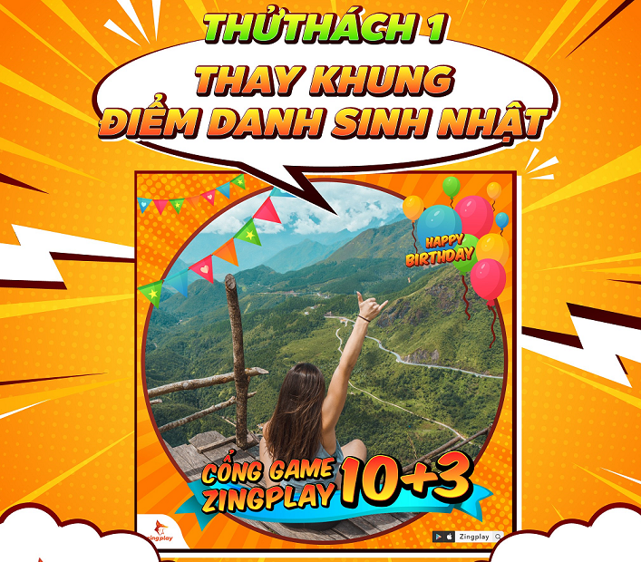 thay khung ava zingplay nhận thưởng
