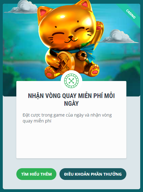 Vòng Quay Miễn Phí, Nhận Tiền Liền Ví nhà cái 22bet