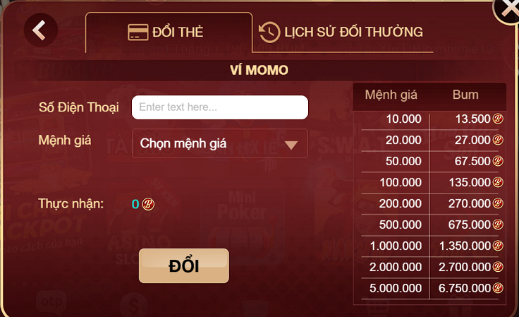 khuyến mãi bum club