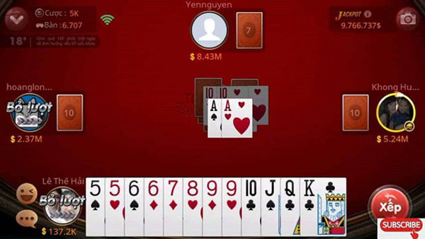 game đánh bài trực tuyến