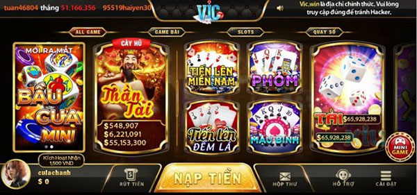 Vic win game bài chiến thắng