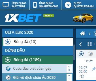 Đánh Bóng Đá Tài Xỉu Luôn Thắng Tại Nhà Cái 1XBET