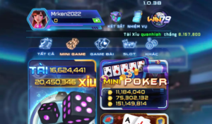 Giao diện cổng game Win79