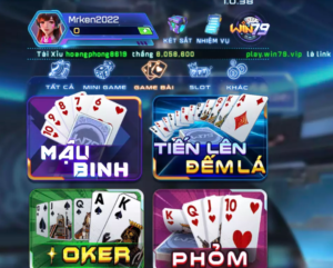 Game bài đổi thưởng Win79