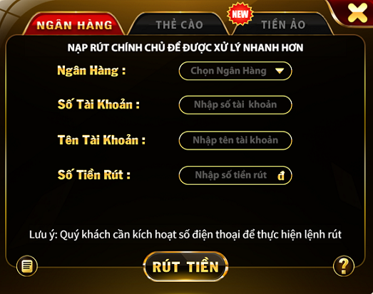 rút tiền hitclub